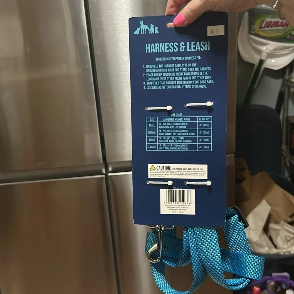 Dog Harness & Leash Set